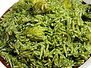 Palak Rice Recipe