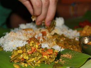 Dasara Thali : Full meals less rate
