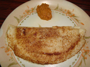 ಬ್ರೇಕ್ ಫಾಸ್ಟ್ ಗಿರಲಿ ಕಡಿಮೆ ಕ್ಯಾಲೊರಿ ರವೆ ದೋಸೆ
