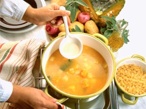 Lentil Tomato Rasam Dish
