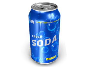 Drinking Soda