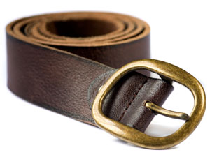 Clean Leather Belt