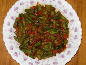 Okra Palya Recipe Okra Palya Recipe