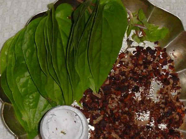 ವೀಳ್ಯದೆಲೆ ತಿನ್ನಿ