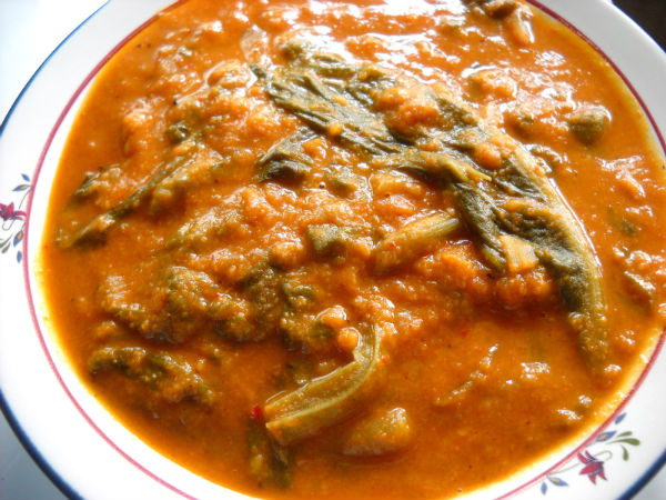 ಮಿಶ್ರ ಸೊಪ್ಪಿನ ಗ್ರೇವಿ