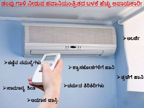 ಹವಾನಿಯಂತ್ರಣದ ಕೆಡುಕಿನಿಂದ ತಪ್ಪಿಸಿಕೊಳ್ಳುವುದು ಹೇಗೆ?