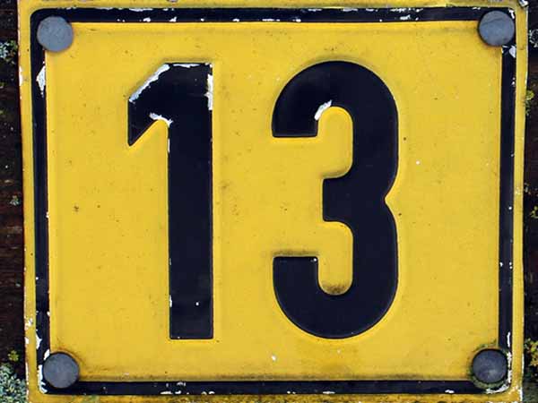 13 ನೆಯ ತಾರೀಕು