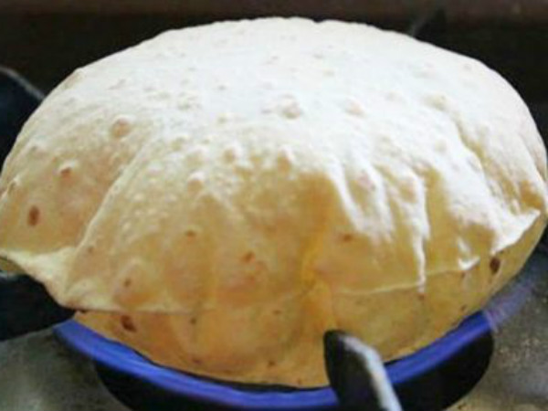 ತುಪ್ಪ ಸವರಿದ ಚಪಾತಿ