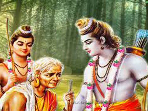 ರಾಮ ದೇವರು ಶಬರಿಯ ಭೇಟಿಯಾದರು