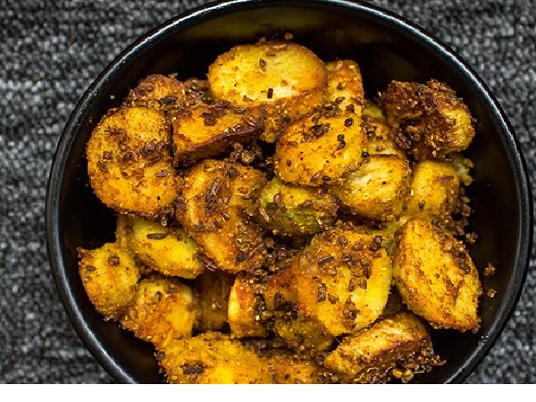 Sukphi Sukhi Arbi Recipe in Kannada : ನವರಾತ್ರಿ ರೆಸಿಪಿ: ಕೆಸುವಿನ ಗೆಡ್ಡೆಯ ಪಲ್ಯ ...