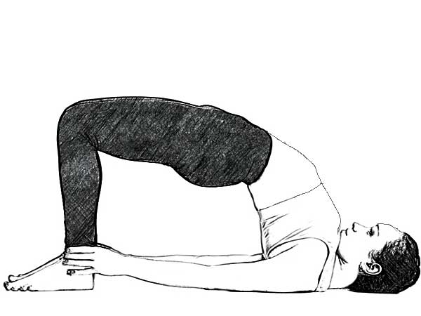 1. ಸೇತು ಭಂಗಿ(Bridge Pose)