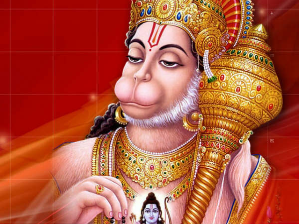 ಶ್ರೀರಾಮನ ಪಾದದ ಬಳಿಯಿರುವ ಹನುಮನ ಚಿತ್ರ: