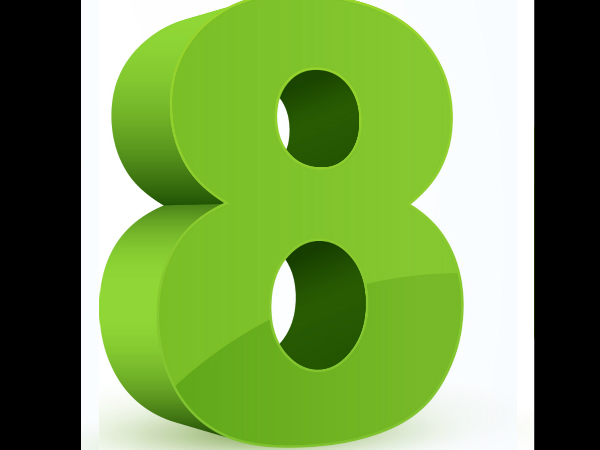 ಸಂಖ್ಯೆ 8 :