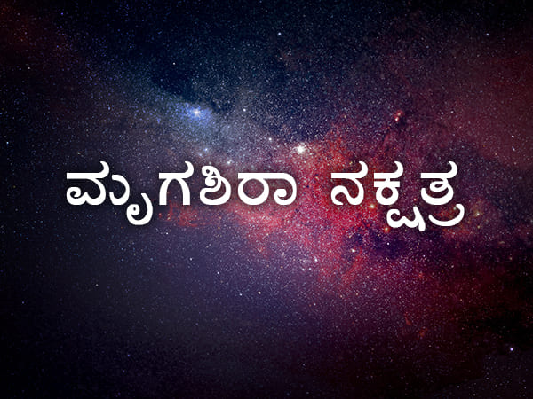 5. ಮೃಗಶಿರಾ ನಕ್ಷತ್ರ