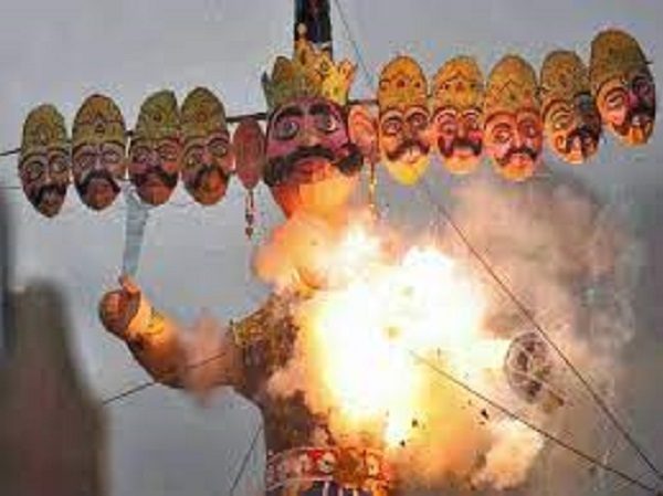 ರಾವಣನ ದಹನ ಮಾಡಲಾಗುವುದು