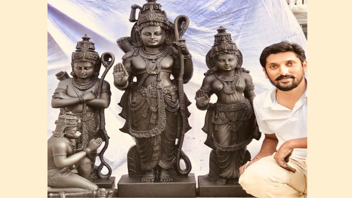 ಅಯೋಧ್ಯೆ ಮಂದಿರಕ್ಕೆ ಮೈಸೂರು ಶಿಲ್ಪಿ ಕೆತ್ತಿರುವ ರಾಮನ ವಿಗ್ರಹ ಆಯ್ಕೆ..! ಯಾರು ಈ ಶಿಲ್ಪಿ.? Who Is Arun