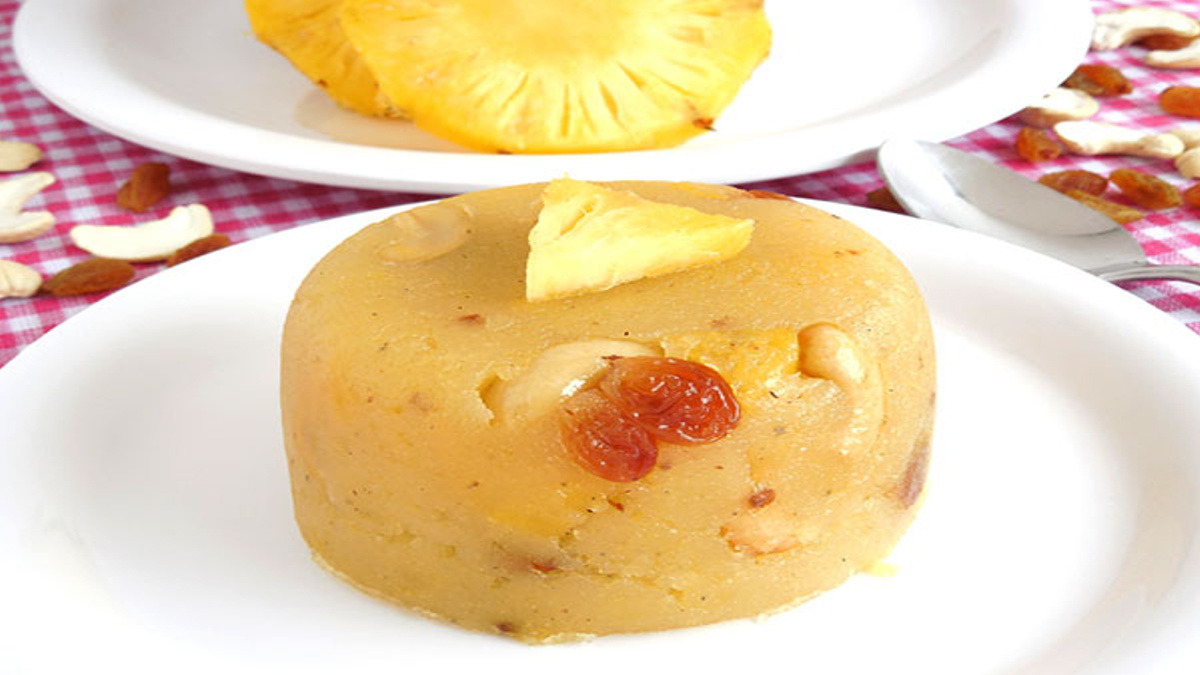 ಬಾಯಿ ಚಪ್ಪರಿಸಿ ಸವಿಯುವ ಅನಾನಸ್ ಕೇಸರಿ ಬಾತ್ ಇಲ್ಲಿದೆ..! ಮಾಡೋದು ಹೇಗೆ ಗೊತ್ತಾ