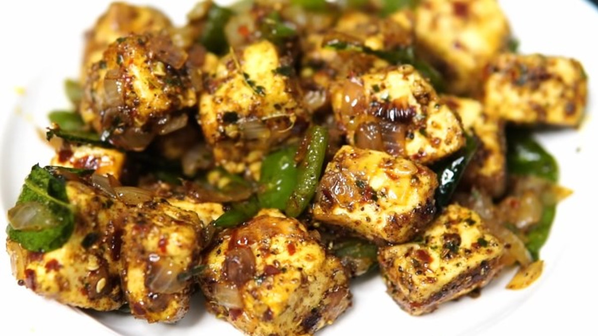 ಹೋಟೆಲ್ ರುಚಿಯ ಪನೀರ್ ಪೆಪ್ಪರ್ ಫ್ರೈ ಮನೆಯಲ್ಲೇ ಮಾಡಿ..! 10 ನಿಮಿಷದಲ್ಲಿ ರೆಡಿ